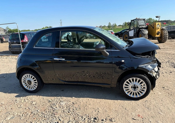 Fiat 500 cena 12000 przebieg: 54118, rok produkcji 2011 z Zalewo małe 106